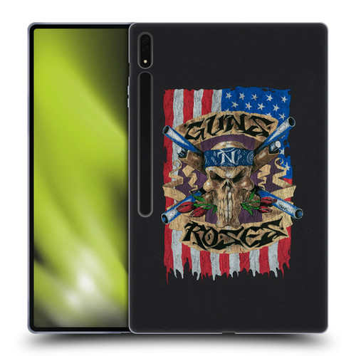 Guns N' Roses Band Art Flag Soft Gel Case for Samsung Galaxy Tab S8 Ultra