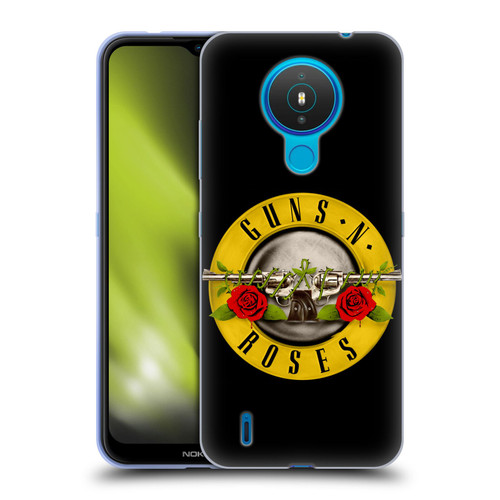 Guns N' Roses Key Art Bullet Logo Soft Gel Case for Nokia 1.4