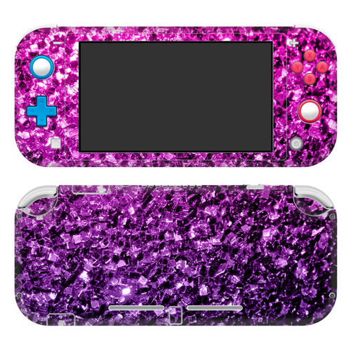 PLdesign Art Mix Purple Pink Vinyl Sticker Skin Decal Cover for Nintendo Switch Lite