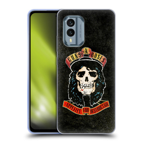 Guns N' Roses Vintage Stradlin Soft Gel Case for Nokia X30