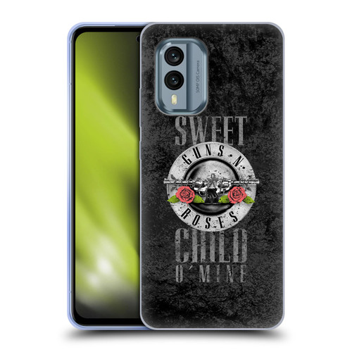 Guns N' Roses Vintage Sweet Child O' Mine Soft Gel Case for Nokia X30