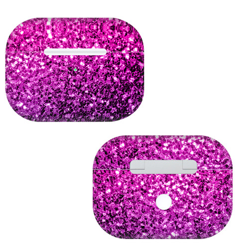PLdesign Glitter Sparkles Purple Pink Vinyl Sticker Skin Decal Cover for Apple AirPods Pro Charging Case