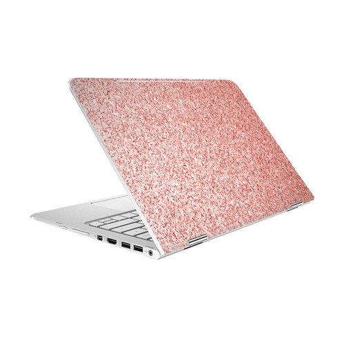 PLdesign Sparkly Coral Light Pink Vinyl Sticker Skin Decal Cover for HP Spectre Pro X360 G2