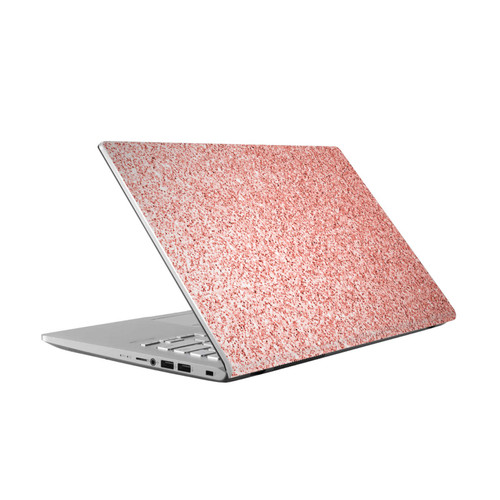 PLdesign Sparkly Coral Light Pink Vinyl Sticker Skin Decal Cover for Asus Vivobook 14 X409FA-EK555T