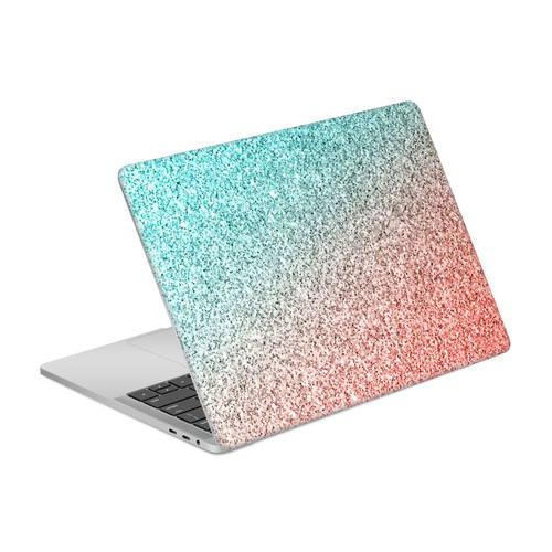 PLdesign Sparkly Coral Coral Pink Viridian Green Vinyl Sticker Skin Decal Cover for Apple MacBook Pro 13" A1989 / A2159