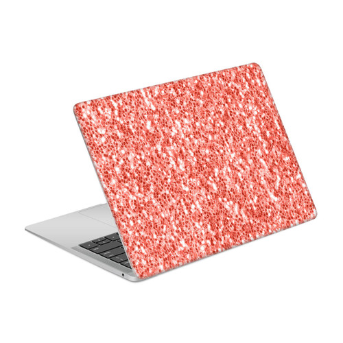 PLdesign Sparkly Coral Coral Sparkle Vinyl Sticker Skin Decal Cover for Apple MacBook Air 13.3" A1932/A2179