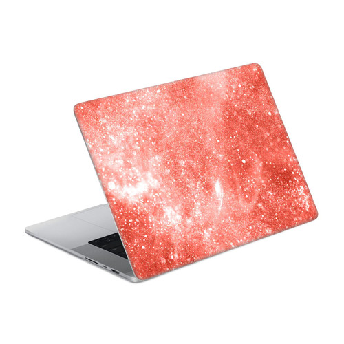 PLdesign Sparkly Coral Living Coral Galaxy Vinyl Sticker Skin Decal Cover for Apple MacBook Pro 14" A2442