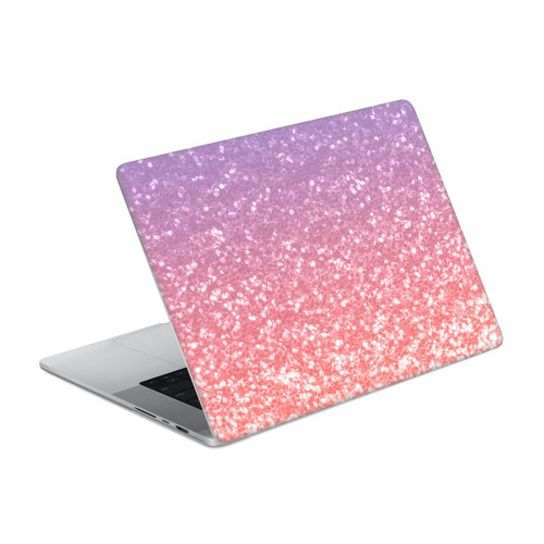 PLdesign Sparkly Coral Chive Blossom Vinyl Sticker Skin Decal Cover for Apple MacBook Pro 16" A2485