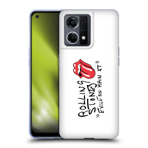 The Rolling Stones Albums Exile On Main St. Soft Gel Case for OPPO Reno8 4G