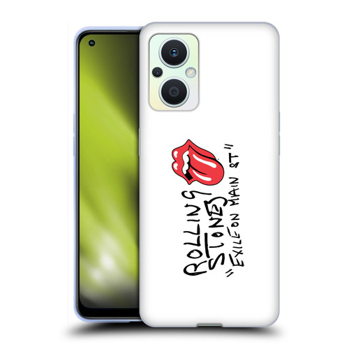 The Rolling Stones Albums Exile On Main St. Soft Gel Case for OPPO Reno8 Lite