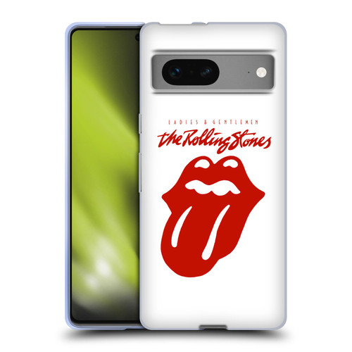 The Rolling Stones Graphics Ladies and Gentlemen Movie Soft Gel Case for Google Pixel 7