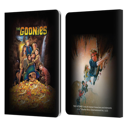 The Goonies Graphics Poster Leather Book Wallet Case Cover For Amazon Kindle Paperwhite 1 / 2 / 3