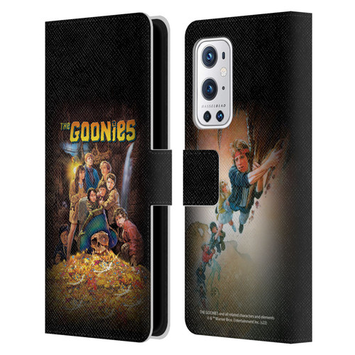The Goonies Graphics Poster Leather Book Wallet Case Cover For OnePlus 9 Pro