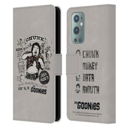 The Goonies Graphics Character Art Leather Book Wallet Case Cover For OnePlus 9
