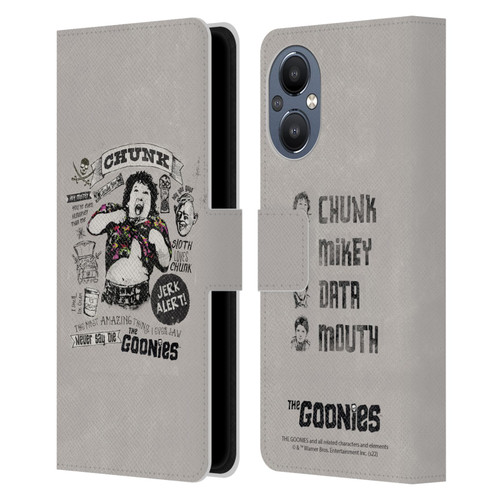 The Goonies Graphics Character Art Leather Book Wallet Case Cover For OnePlus Nord N20 5G