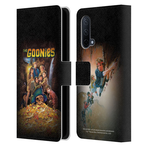 The Goonies Graphics Poster Leather Book Wallet Case Cover For OnePlus Nord CE 5G