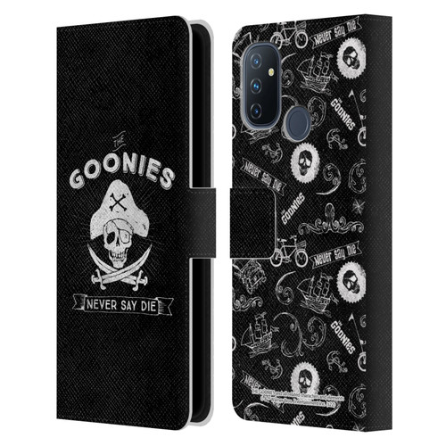The Goonies Graphics Logo Leather Book Wallet Case Cover For OnePlus Nord N100