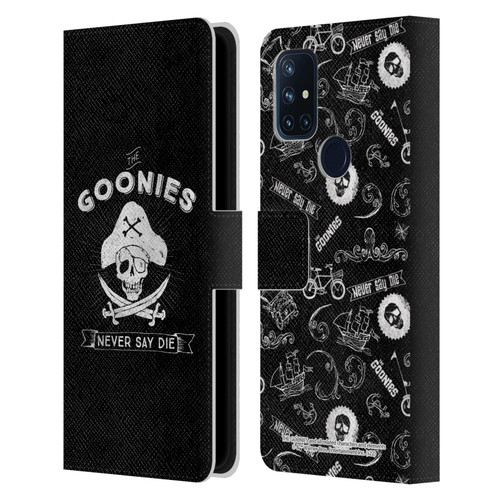 The Goonies Graphics Logo Leather Book Wallet Case Cover For OnePlus Nord N10 5G