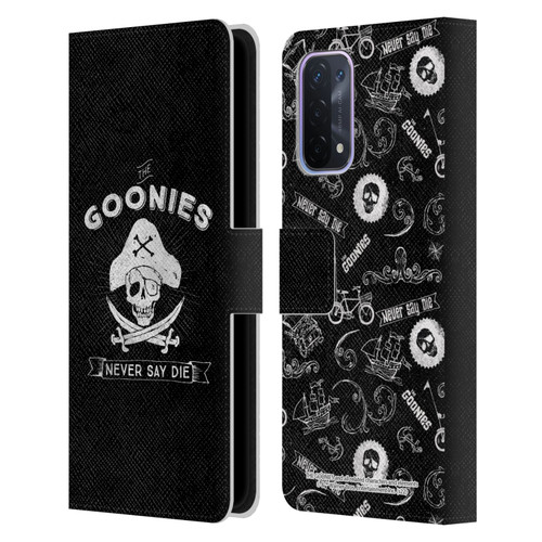 The Goonies Graphics Logo Leather Book Wallet Case Cover For OPPO A54 5G