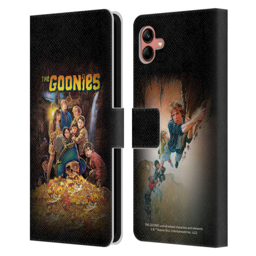 The Goonies Graphics Poster Leather Book Wallet Case Cover For Samsung Galaxy A04 (2022)