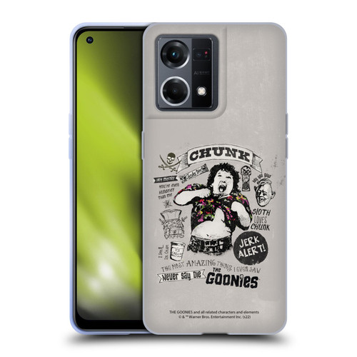 The Goonies Graphics Character Art Soft Gel Case for OPPO Reno8 4G