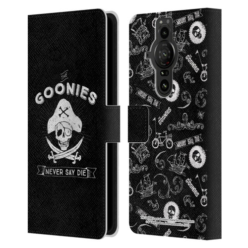 The Goonies Graphics Logo Leather Book Wallet Case Cover For Sony Xperia Pro-I