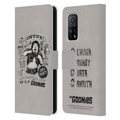 The Goonies Graphics Character Art Leather Book Wallet Case Cover For Xiaomi Mi 10T 5G
