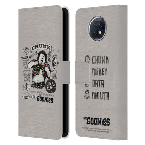 The Goonies Graphics Character Art Leather Book Wallet Case Cover For Xiaomi Redmi Note 9T 5G