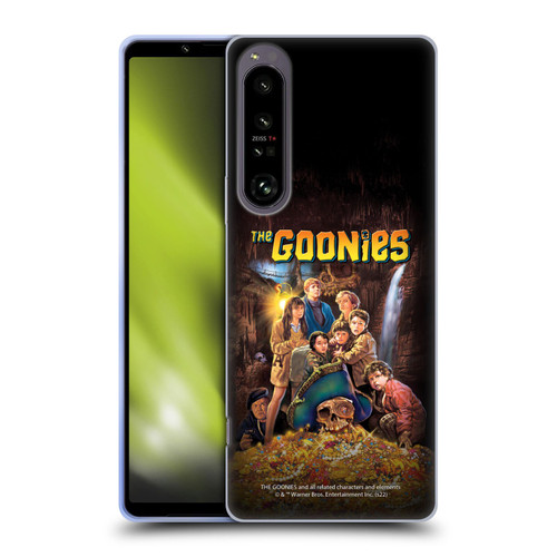 The Goonies Graphics Poster Soft Gel Case for Sony Xperia 1 IV