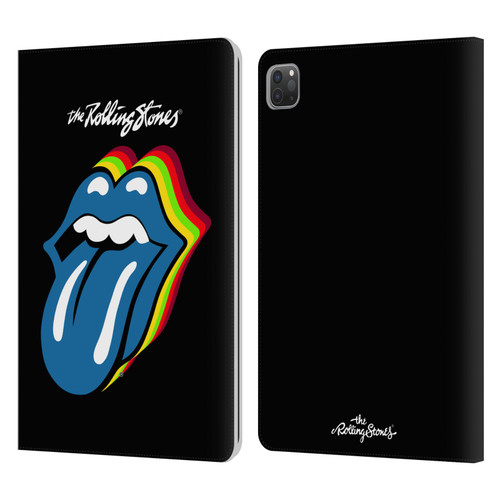 The Rolling Stones Licks Collection Pop Art 2 Leather Book Wallet Case Cover For Apple iPad Pro 11 2020 / 2021 / 2022