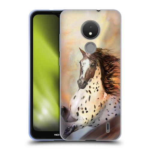 Simone Gatterwe Horses Wild 2 Soft Gel Case for Nokia C21