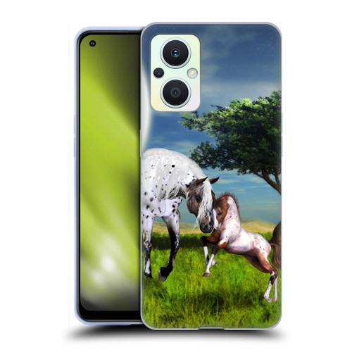Simone Gatterwe Horses Love Forever Soft Gel Case for OPPO Reno8 Lite