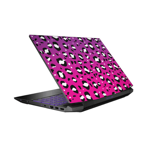Grace Illustration Animal Prints Pink Leopard Vinyl Sticker Skin Decal Cover for HP Pavilion 15.6" 15-dk0047TX