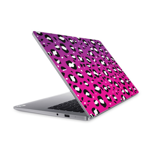 Grace Illustration Animal Prints Pink Leopard Vinyl Sticker Skin Decal Cover for Xiaomi Mi NoteBook 14 (2020)