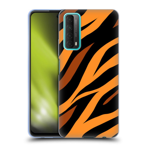 Grace Illustration Animal Prints Tiger Soft Gel Case for Huawei P Smart (2021)