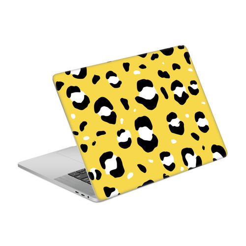 Grace Illustration Animal Prints Yellow Leopard Vinyl Sticker Skin Decal Cover for Apple MacBook Pro 15.4" A1707/A1990
