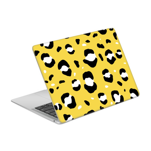 Grace Illustration Animal Prints Yellow Leopard Vinyl Sticker Skin Decal Cover for Apple MacBook Air 13.3" A1932/A2179