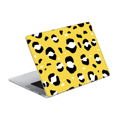 Grace Illustration Animal Prints Yellow Leopard Vinyl Sticker Skin Decal Cover for Apple MacBook Pro 16" A2485