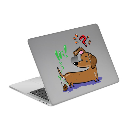 Grace Illustration Dogs Dachshund Vinyl Sticker Skin Decal Cover for Apple MacBook Pro 13" A1989 / A2159