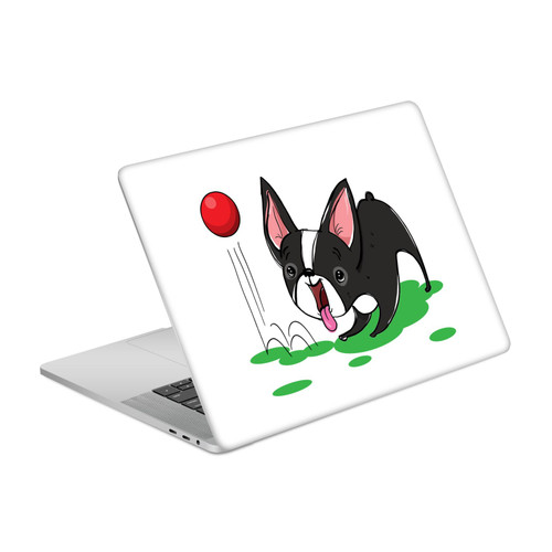 Grace Illustration Dogs Boston Terrier Vinyl Sticker Skin Decal Cover for Apple MacBook Pro 15.4" A1707/A1990