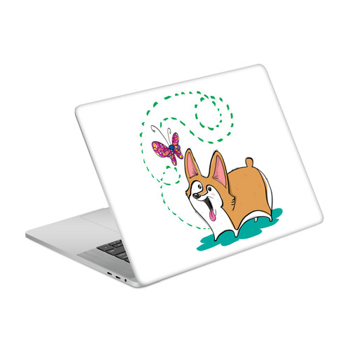 Grace Illustration Dogs Corgi Vinyl Sticker Skin Decal Cover for Apple MacBook Pro 15.4" A1707/A1990