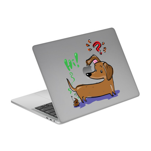 Grace Illustration Dogs Dachshund Vinyl Sticker Skin Decal Cover for Apple MacBook Pro 13.3" A1708