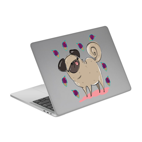 Grace Illustration Dogs Pug Vinyl Sticker Skin Decal Cover for Apple MacBook Pro 13" A2338