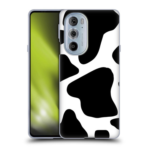 Grace Illustration Animal Prints Cow Soft Gel Case for Motorola Edge X30