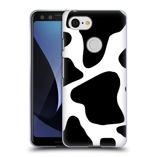 Grace Illustration Animal Prints Cow Soft Gel Case for Google Pixel 3