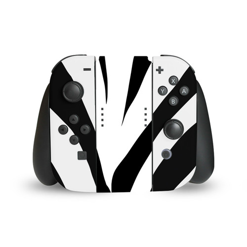 Grace Illustration Art Mix Zebra Vinyl Sticker Skin Decal Cover for Nintendo Switch Joy Controller