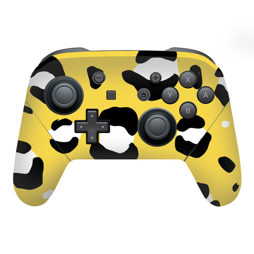 Grace Illustration Art Mix Yellow Leopard Vinyl Sticker Skin Decal Cover for Nintendo Switch Pro Controller
