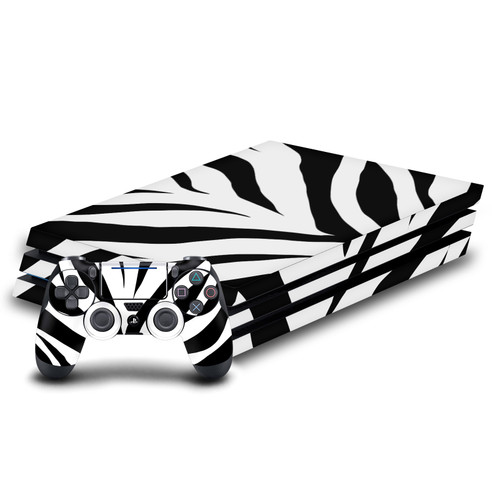 Grace Illustration Art Mix Zebra Vinyl Sticker Skin Decal Cover for Sony PS4 Pro Bundle