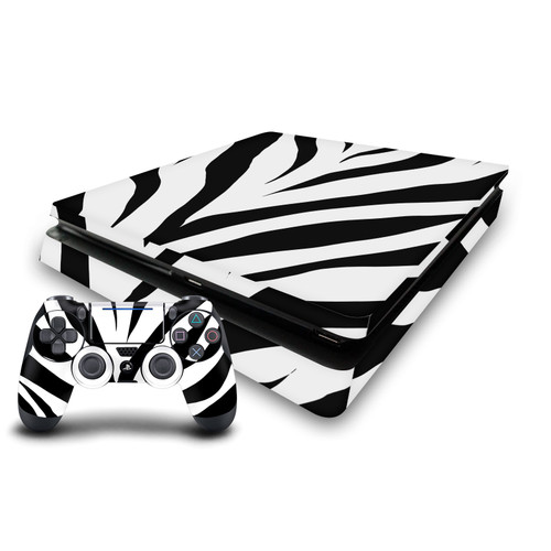 Grace Illustration Art Mix Zebra Vinyl Sticker Skin Decal Cover for Sony PS4 Slim Console & Controller