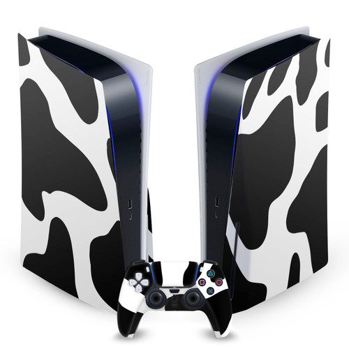 Grace Illustration Art Mix Cow Vinyl Sticker Skin Decal Cover for Sony PS5 Disc Edition Bundle